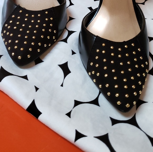 Embellished Black Heels - Picture 4 of 8